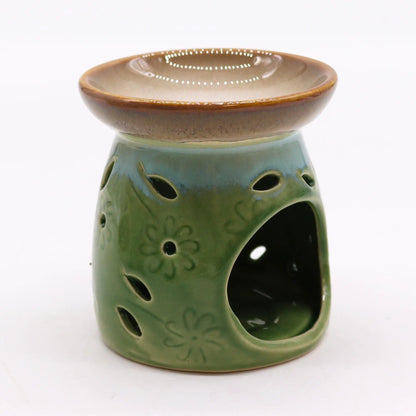 Classic Oil Burner - Assorted Colours for Aromatherapy - Everyday Bargainz