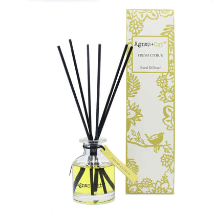 Ancient Wisdom Agnes And Cat Reed Diffuser 140ml Fresh Citrus - Everyday Bargainz