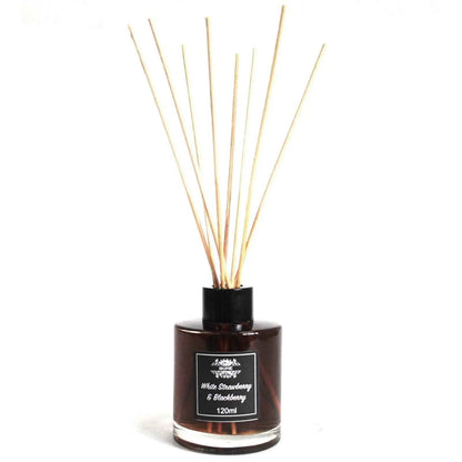 120ml White Strawberry Blackberry Reed Diffuser for Aromatic Bliss - Everyday Bargainz