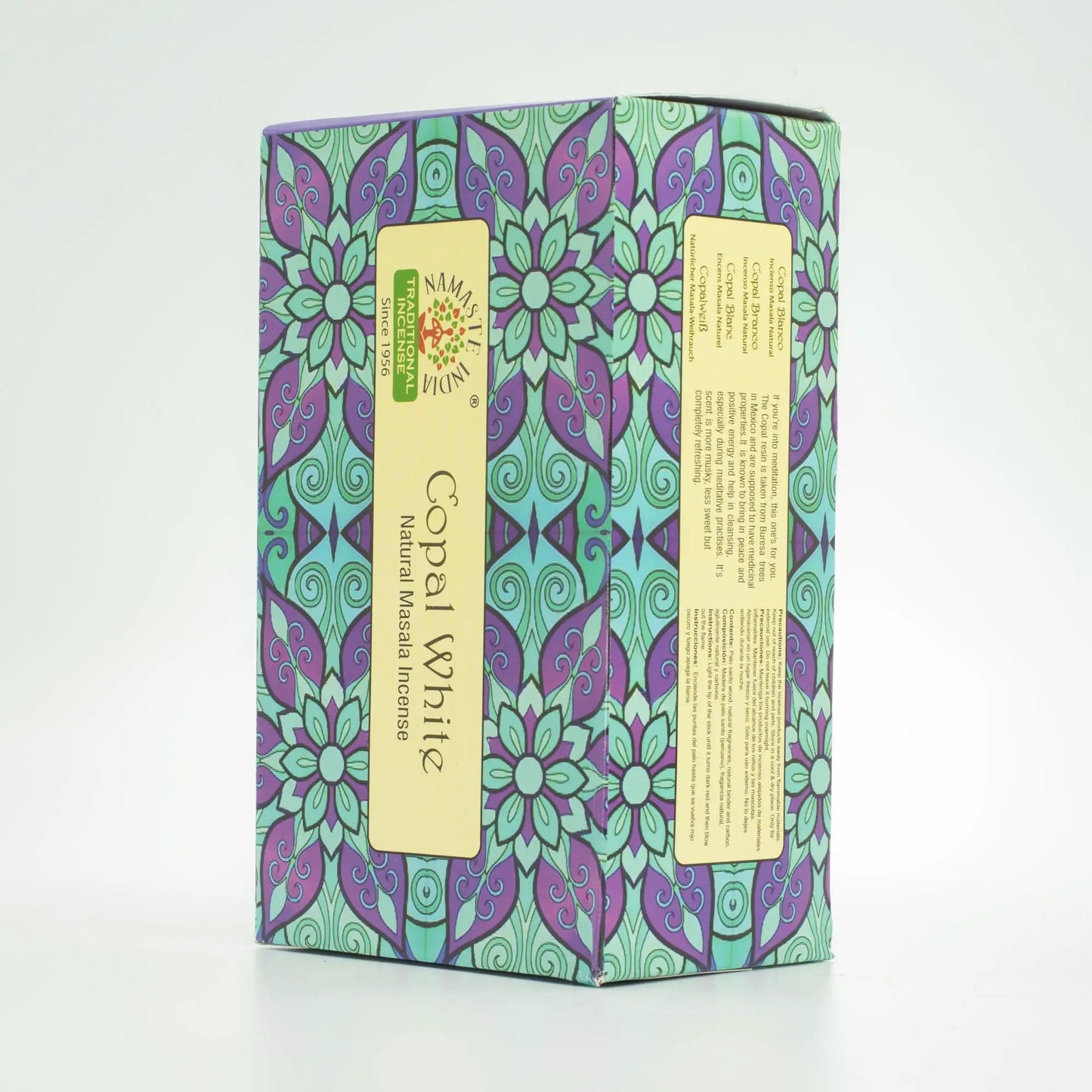 AW Dropship UK Namaste Mandala Masala Incense - Copal White - Natural Namaste Masala Incense Sticks