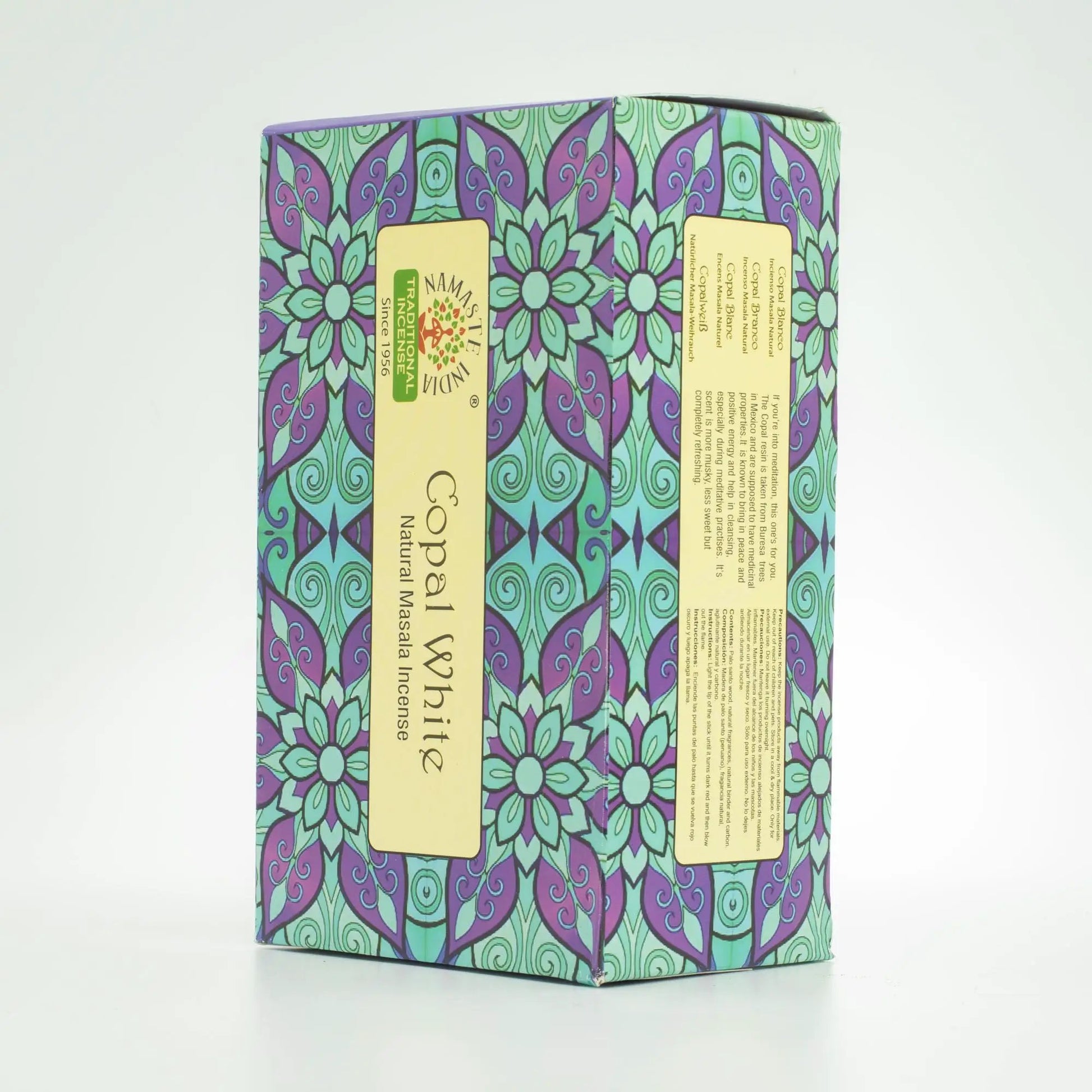 AW Dropship UK Namaste Mandala Masala Incense - Copal White - Natural Namaste Masala Incense Sticks
