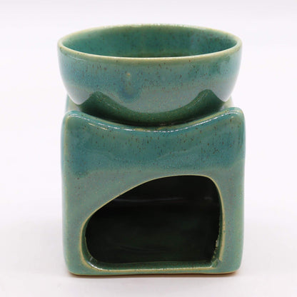 Lucky Coin Jade Oil Burner - Large Size for Aromatherapy and Home Decor - Everyday Bargainz