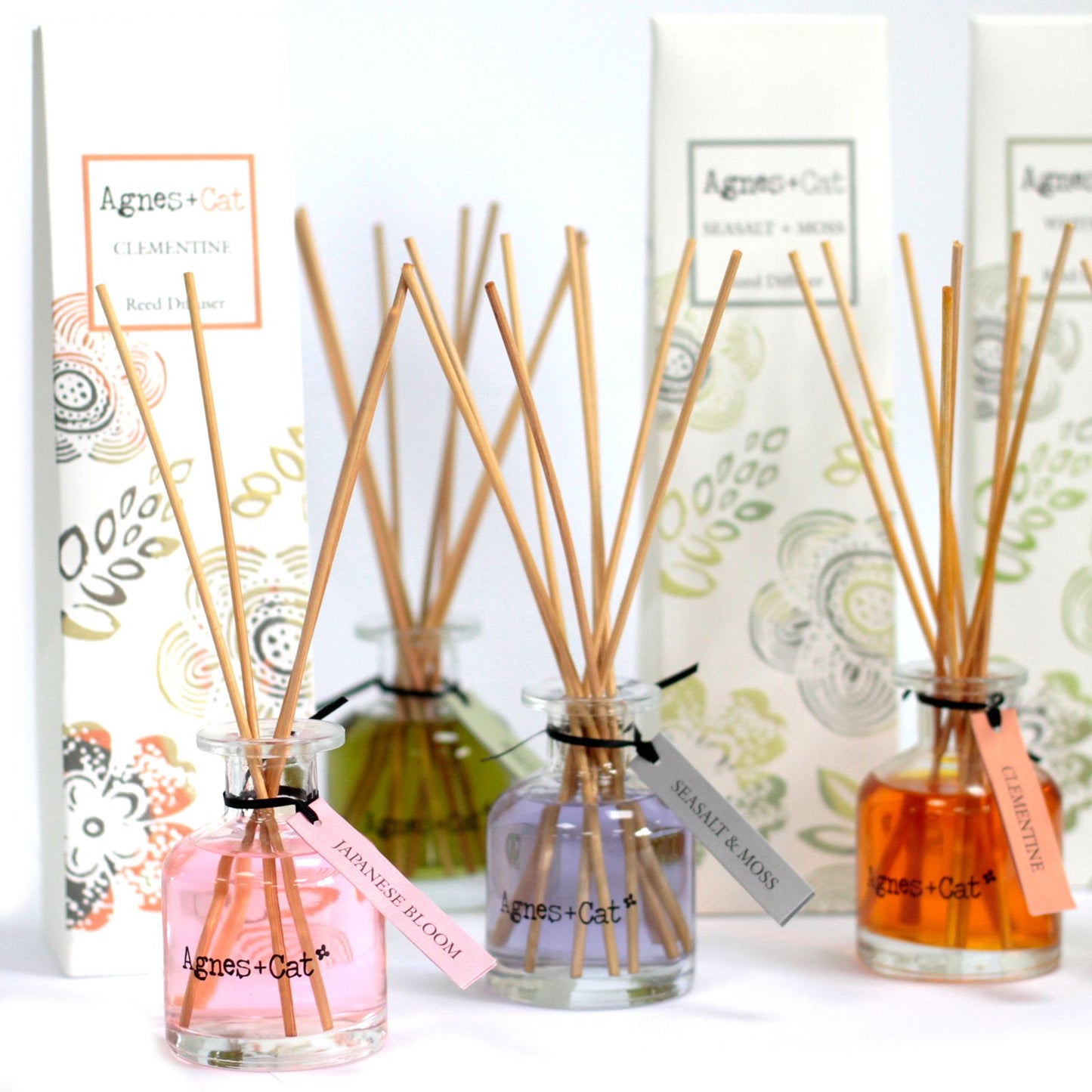 140ml Fresh Citrus Reed Diffuser for Invigorating Home Fragrance