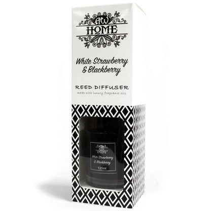 120ml White Strawberry Blackberry Reed Diffuser for Aromatic Bliss - Everyday Bargainz