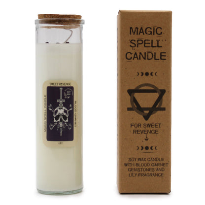 Magic Spell Candle Sweet Revenge: Empower Your Spirit with Each Burn