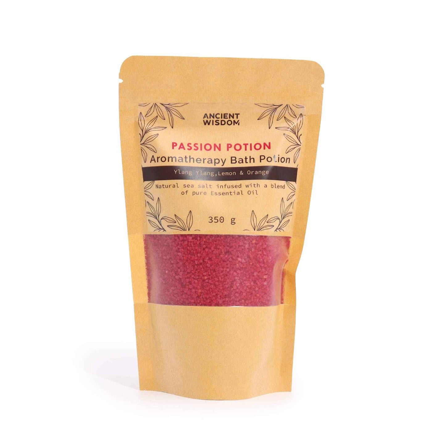 Ancient Wisdom Passion Bath Potion, Ylang Ylang, 350g