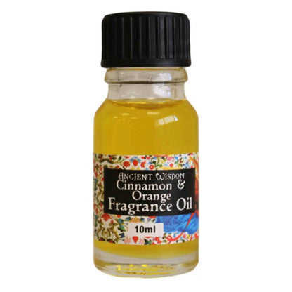 Ancient Wisdom Christmas Cinnamon Orange Fragrance Oil 10ml - Everyday Bargainz