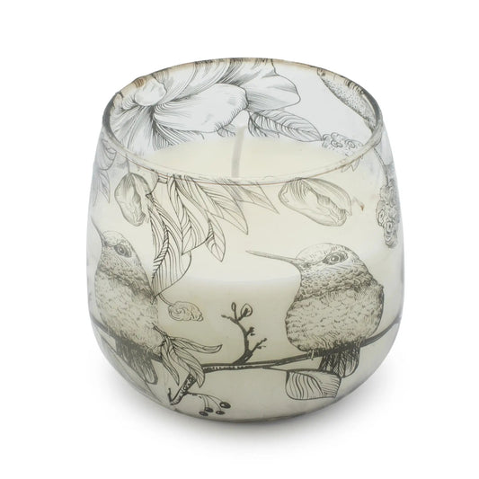 AW Dropship UK Medium Glass Jar Candles - Drawn by Flame - Glass Jar Candles