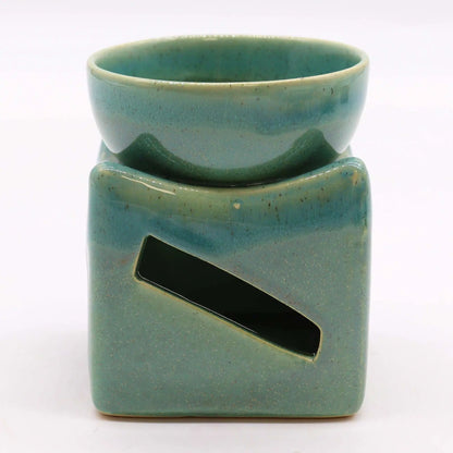 Lucky Coin Jade Oil Burner - Large Size for Aromatherapy and Home Decor - Everyday Bargainz