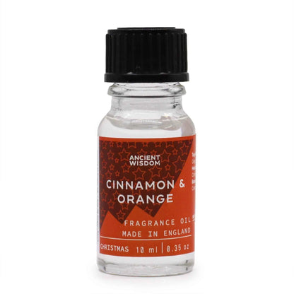 Ancient Wisdom Christmas Cinnamon Orange Fragrance Oil 10ml - Everyday Bargainz