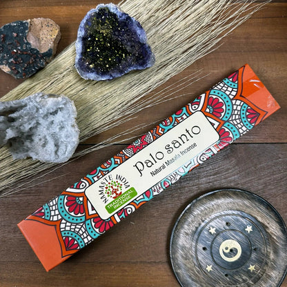 AW Dropship UK Namaste Mandala Masala Incense - Palo Santo - Natural Namaste Masala Incense Sticks