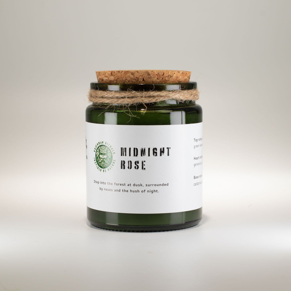 Midnight Rose Soy Candle - Embrace Cozy Evenings with Floral Serenity