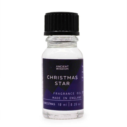 Ancient Wisdom Christmas Star Fragrance Oil 10ml Festive - Everyday Bargainz