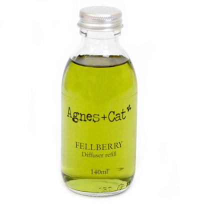 Agnes + Cat Reed Diffuser Refill - Fell Berry 100ml for Refreshing Home Fragrance - Everyday Bargainz