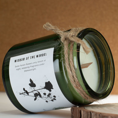 Midnight Rose Soy Candle - Embrace Cozy Evenings with Floral Serenity