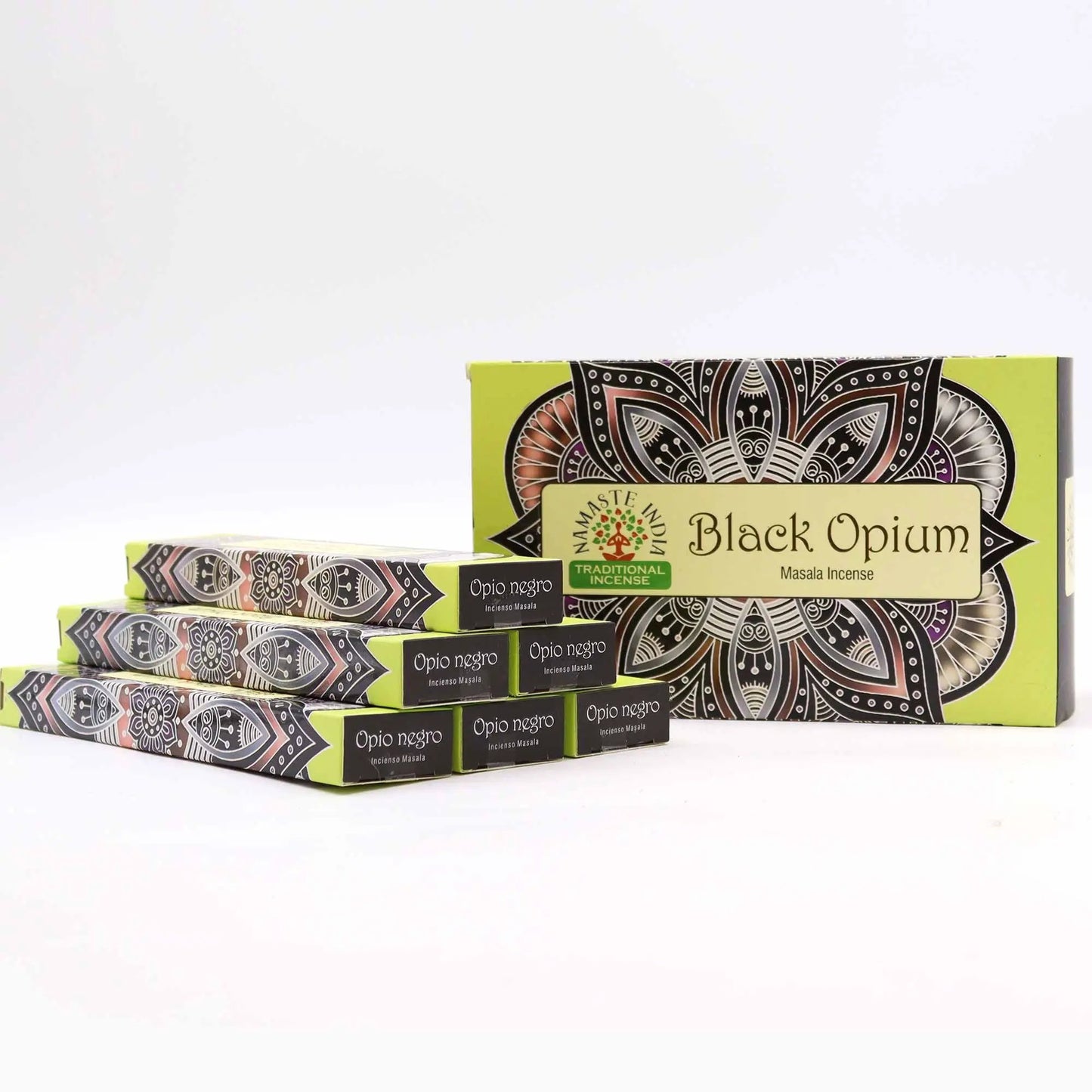 AW Dropship UK Namaste Mandala Masala Incense - Black Opium - Natural Namaste Masala Incense Sticks