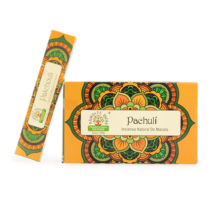 AW Dropship UK Namaste Mandala Masala Incense - Patchouli - Natural Namaste Masala Incense Sticks