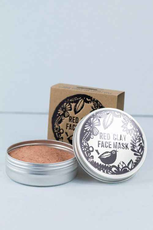 Agnes + Cat Red Clay Face Mask