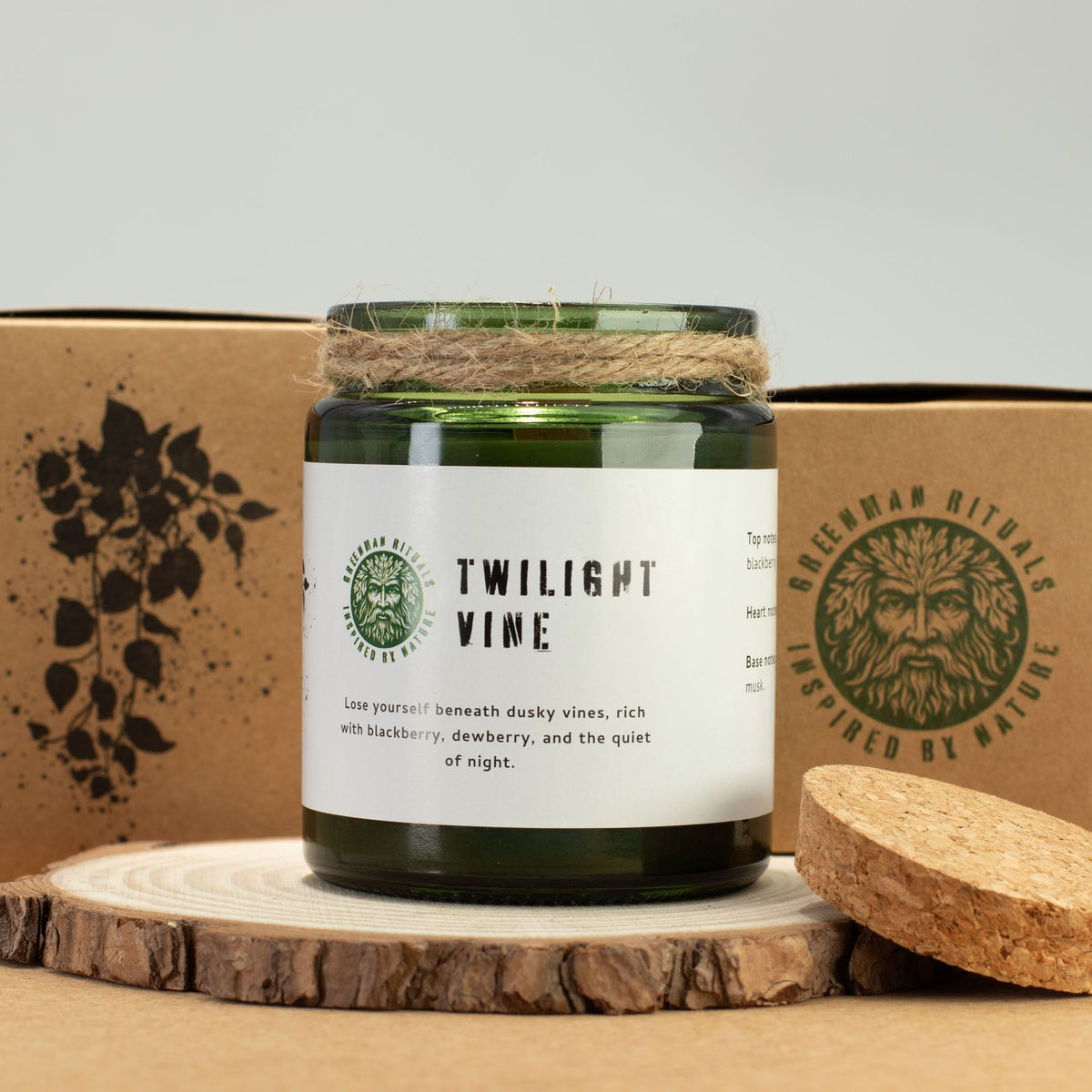 Woodwick Soy Candle Twilight Vine - Embrace the Tranquility of Dusk