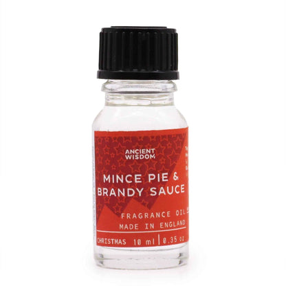 Ancient Wisdom Mince Pie Fragrance Oil 10ml Brandy - Everyday Bargainz