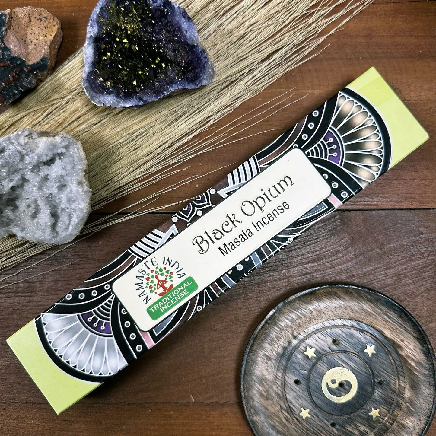 AW Dropship UK Namaste Mandala Masala Incense - Black Opium - Natural Namaste Masala Incense Sticks
