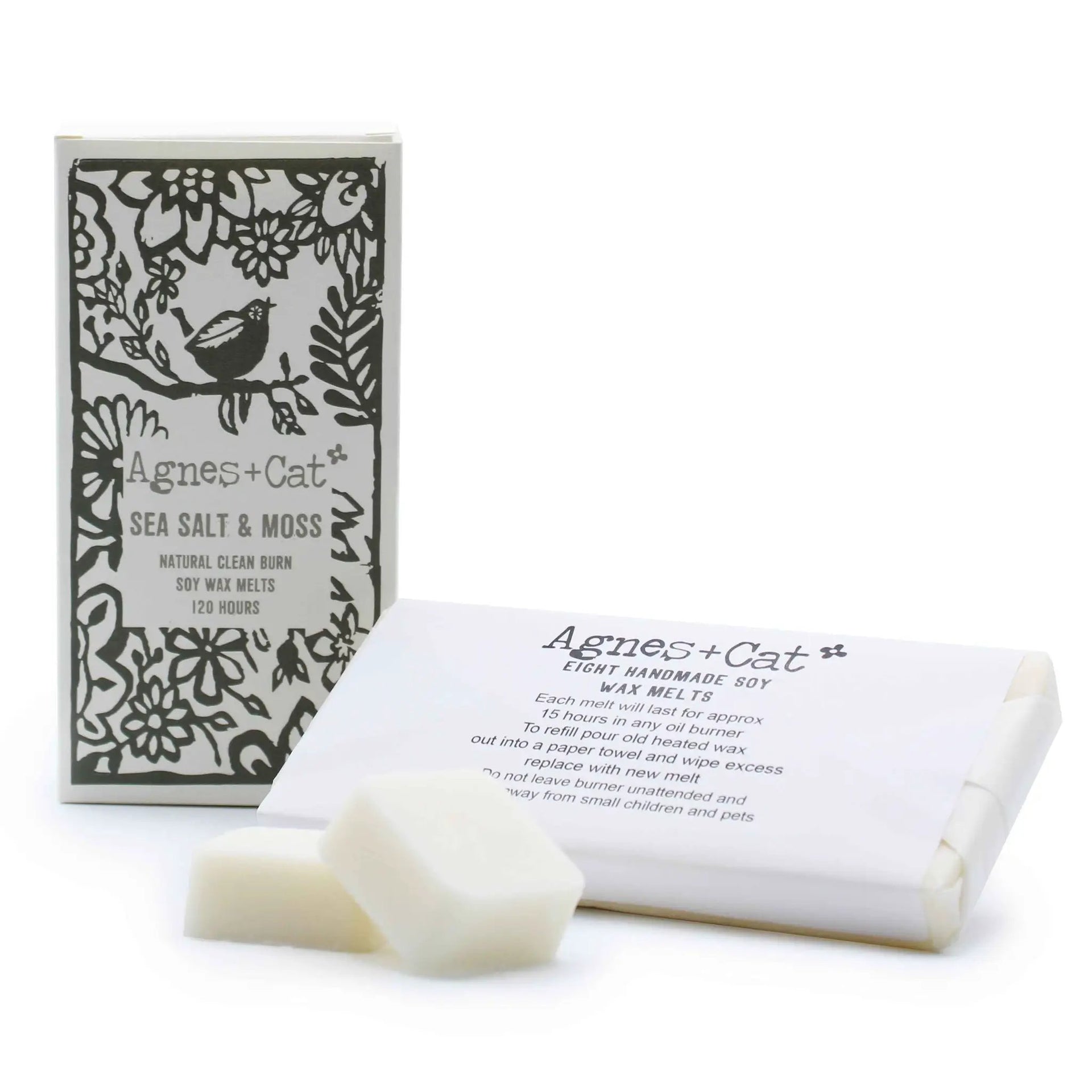 Agnes And Cat Soy Wax Melts Sea Salt Moss Eight Melts - Everyday Bargainz