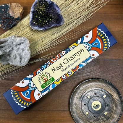AW Dropship UK Namaste Mandala Masala Incense - Nagchampa - Natural Namaste Masala Incense Sticks