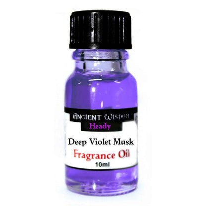 Ancient Wisdom Deep Violet Musk Fragrance Oil 10ml - Everyday Bargainz