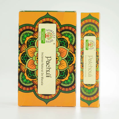 AW Dropship UK Namaste Mandala Masala Incense - Patchouli - Natural Namaste Masala Incense Sticks