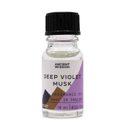 Ancient Wisdom Deep Violet Musk Fragrance Oil 10ml - Everyday Bargainz