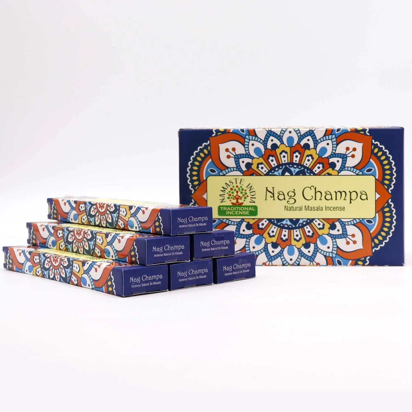 AW Dropship UK Namaste Mandala Masala Incense - Nagchampa - Natural Namaste Masala Incense Sticks
