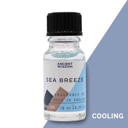 Ancient Wisdom Sea Breeze Fragrance Oil 10ml Coastal - Everyday Bargainz