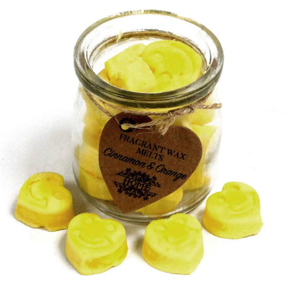 Ancient Wisdom Soy Wax Melts Jar Cinnamon Orange Scented - Everyday Bargainz