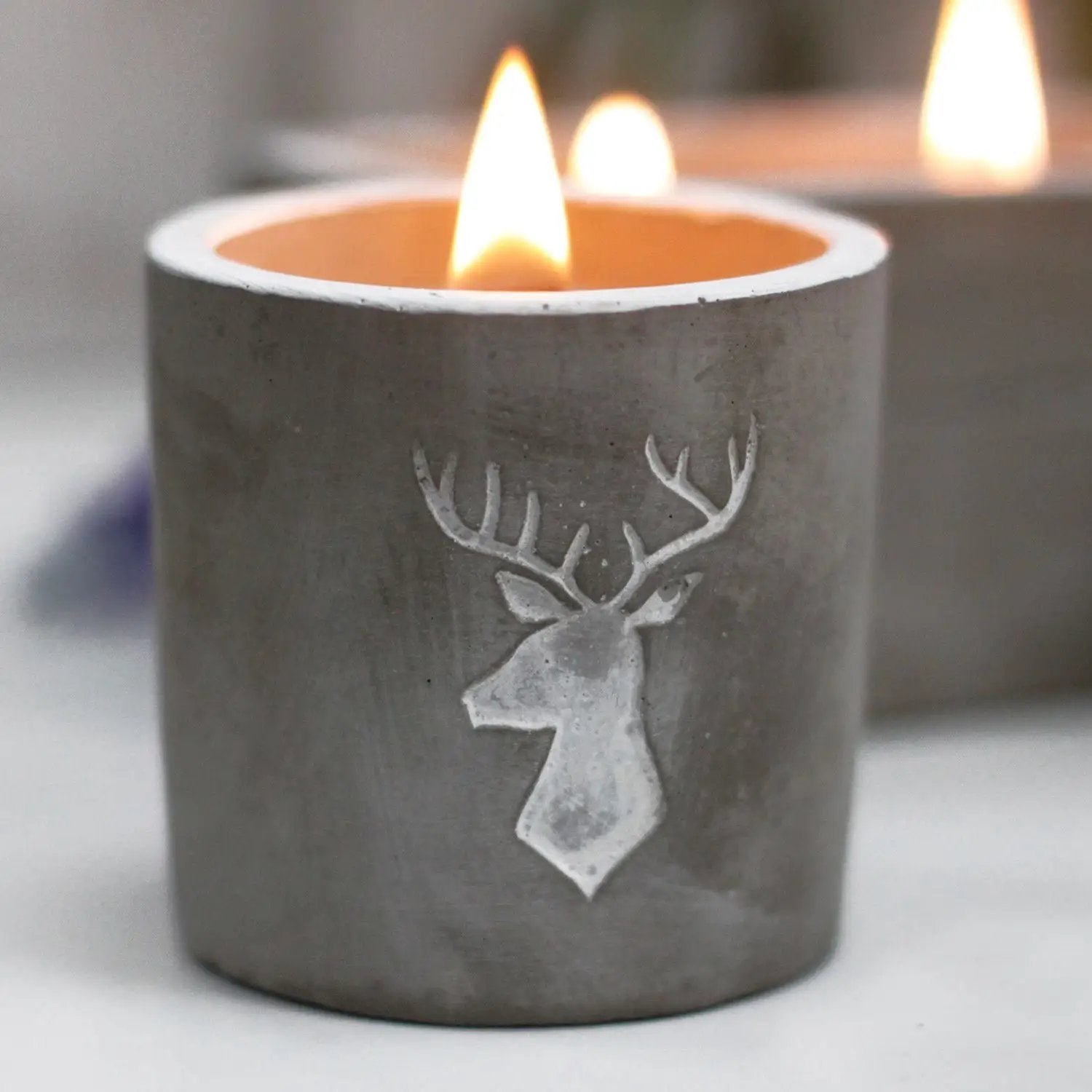 Med Pot - Stag Head - Whiskey & Woodsmoke by AW Dropship UK