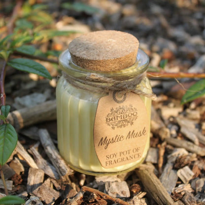 Mystic Musk Soy Pot of Fragrance Candles by AW Dropship UK