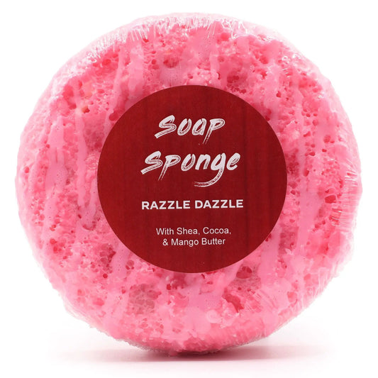 AW Dropship UK Butter Bubble Soap - Razzle Dazzle - Butter Bubble Soap Sponges
