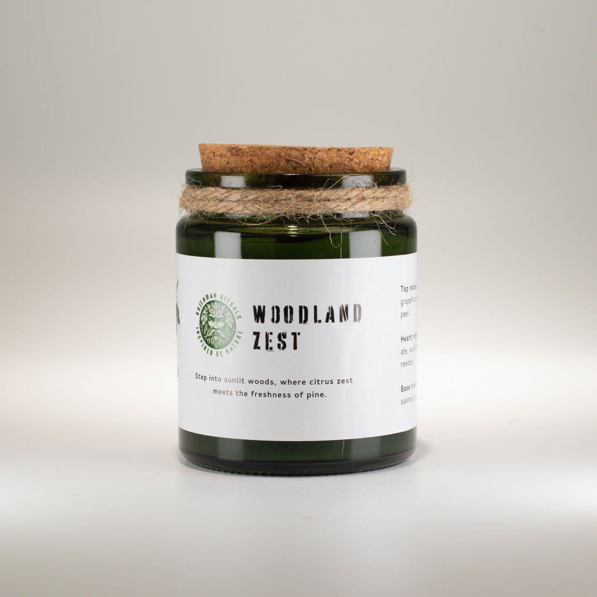 Enhance Your Space with the Invigorating Woodwick Soy Candle - Woodland Zest