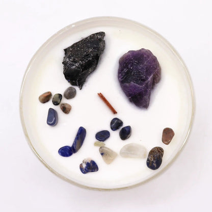 Chakra Crystal Candles - Solar Plexus Chakra by AW Dropship UK