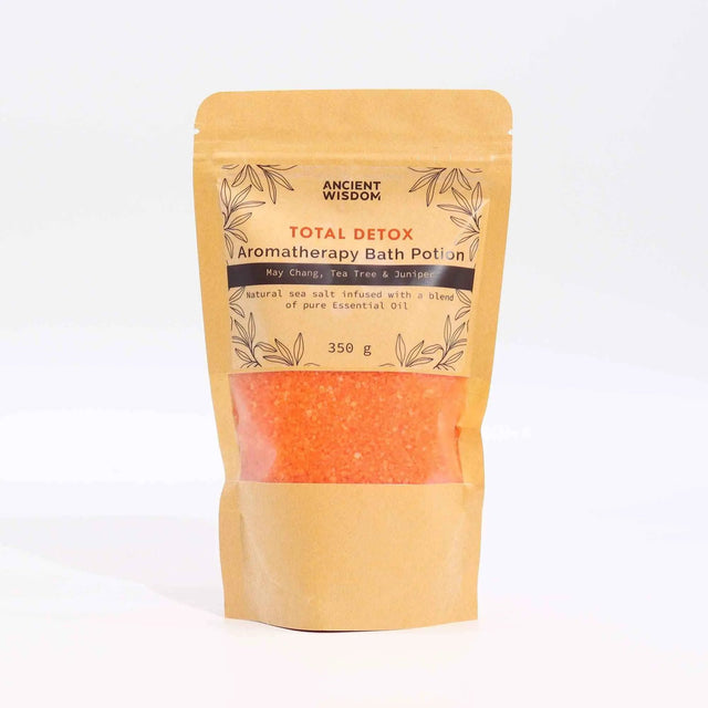 Ancient Wisdom Ancient Wisdom Total Detox Aromatherapy Bath Potion 350g - Bath Salts & Soaks Aromatherapy Bath Potion 350g
