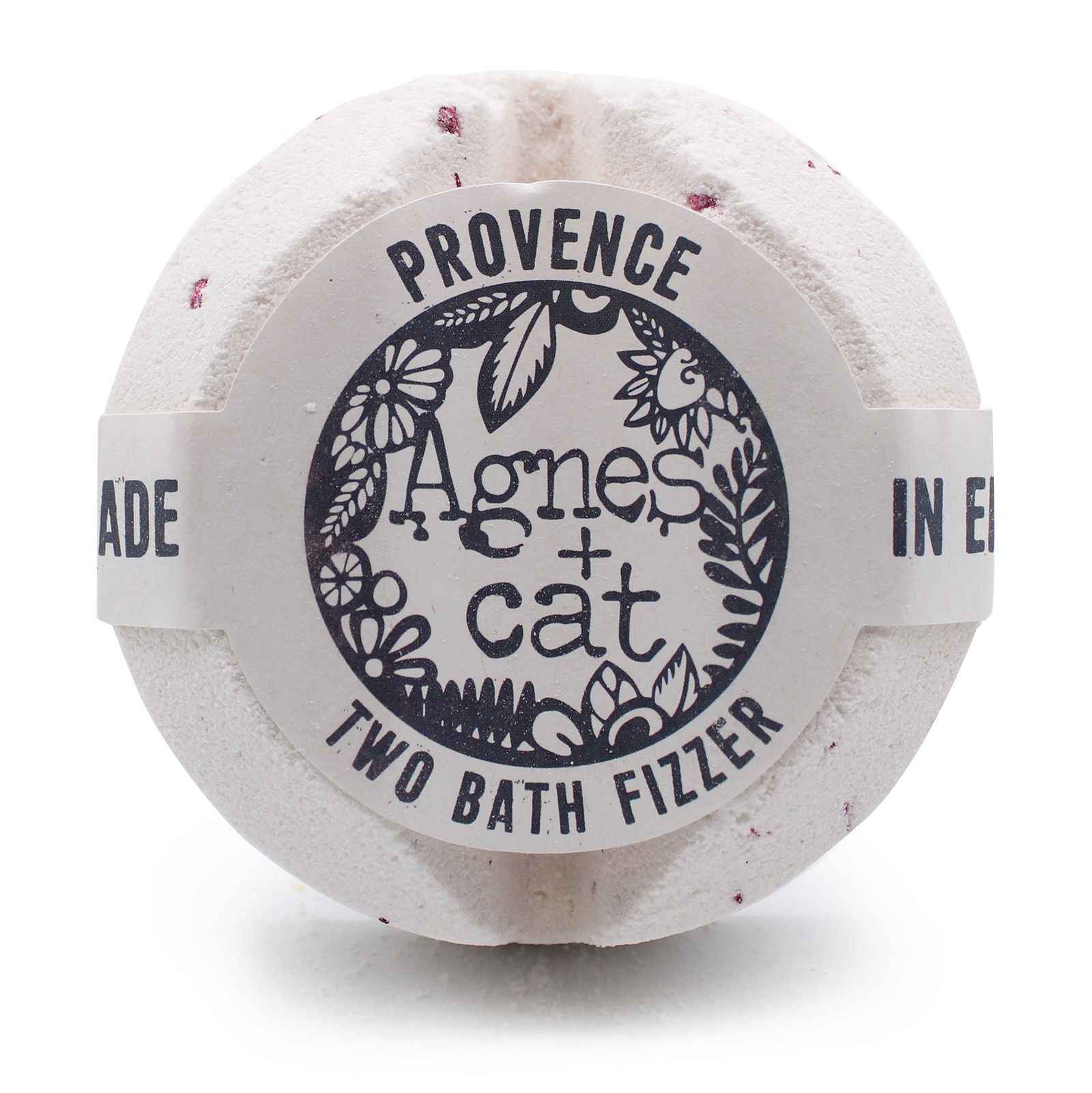 Ancient Wisdom Agnes Cat Bath Fizzers Provence Scent - Everyday Bargainz