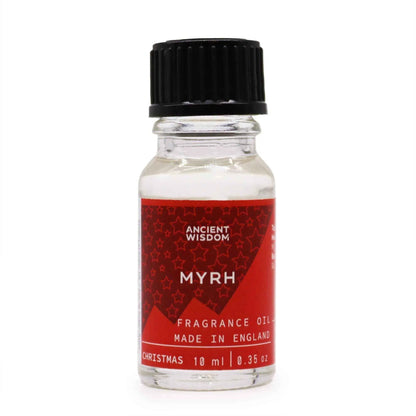 Ancient Wisdom Xmas Myrrh Fragrance Oil 10ml For Diffusers - Everyday Bargainz