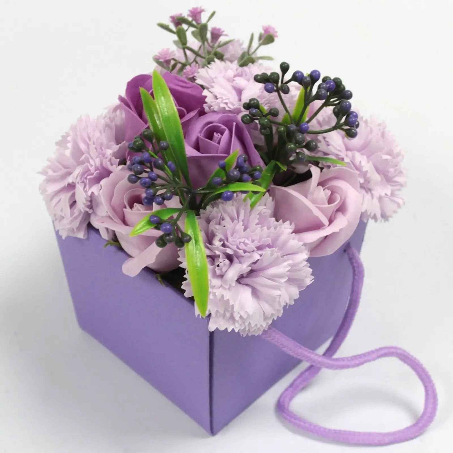Ancient Wisdom Luxury Soap Flower Bouquet Lavender