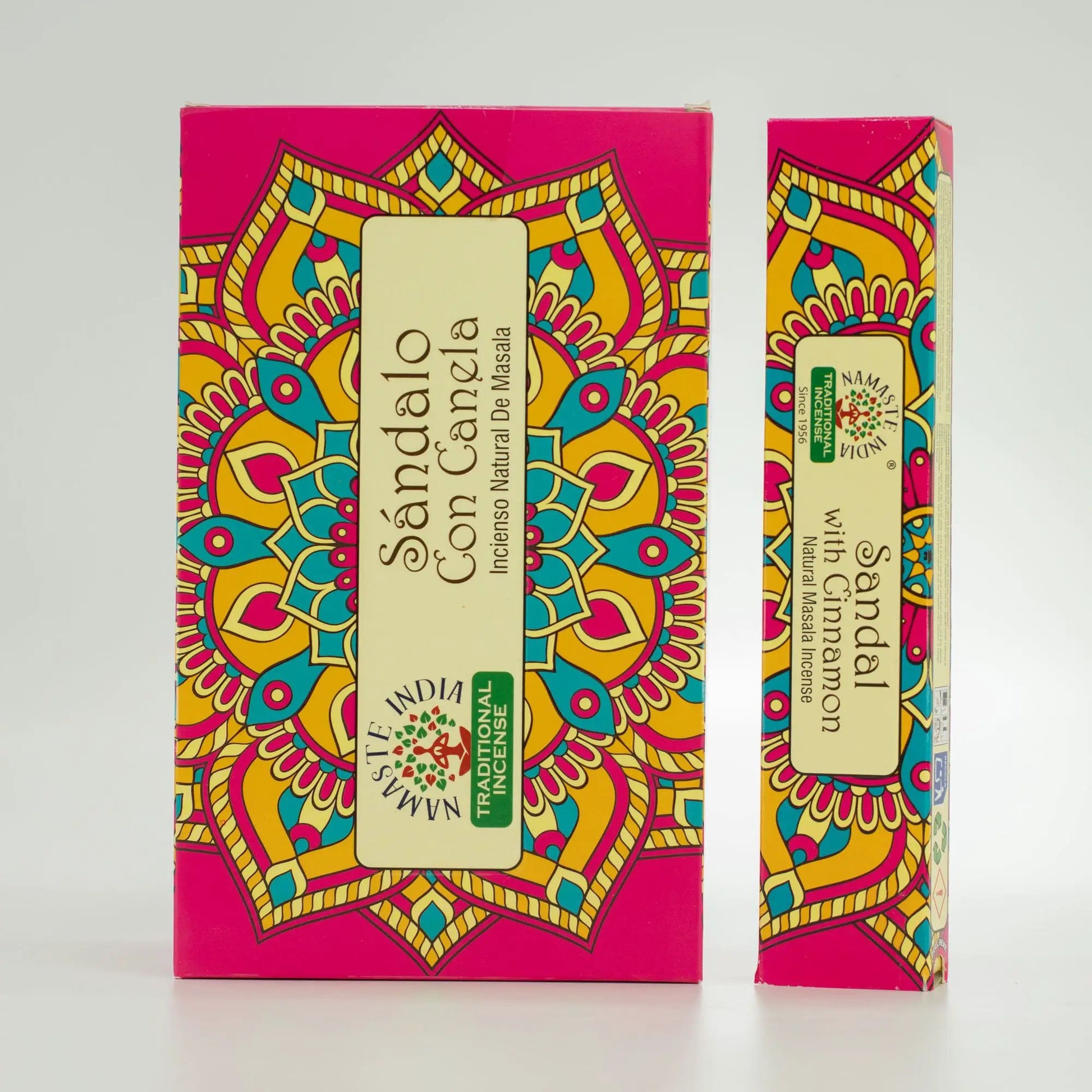 AW Dropship UK Namaste Mandala Masala Incense - Sandal with Cinnamon - Natural Namaste Masala Incense Sticks