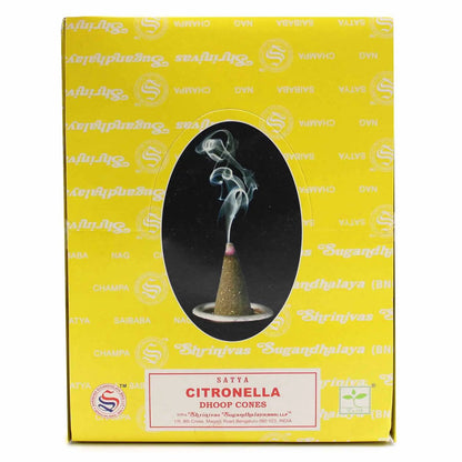 AW Dropship UK Citronella Dhoop Cones - Nag Champa Incense