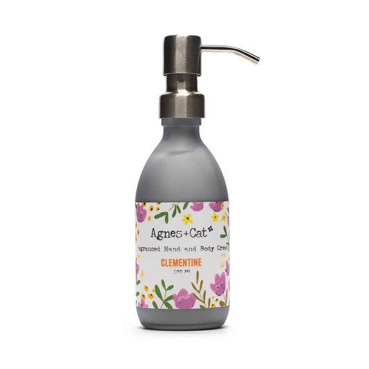 Agnes + Cat Clementine Hand & Body Cream - Fresh Citrus Hydration For Soft, Comfortable Skin.