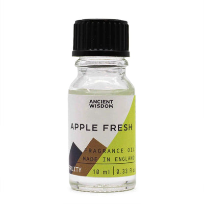 Ancient Wisdom Apple Fresh Fragrance Oil 10ml Long Lasting Scent - Everyday Bargainz