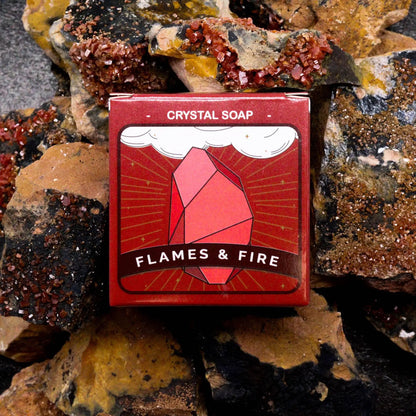 AW Dropship UK Crystal Elemental Soap - Fire - Crystal Elemental Soap