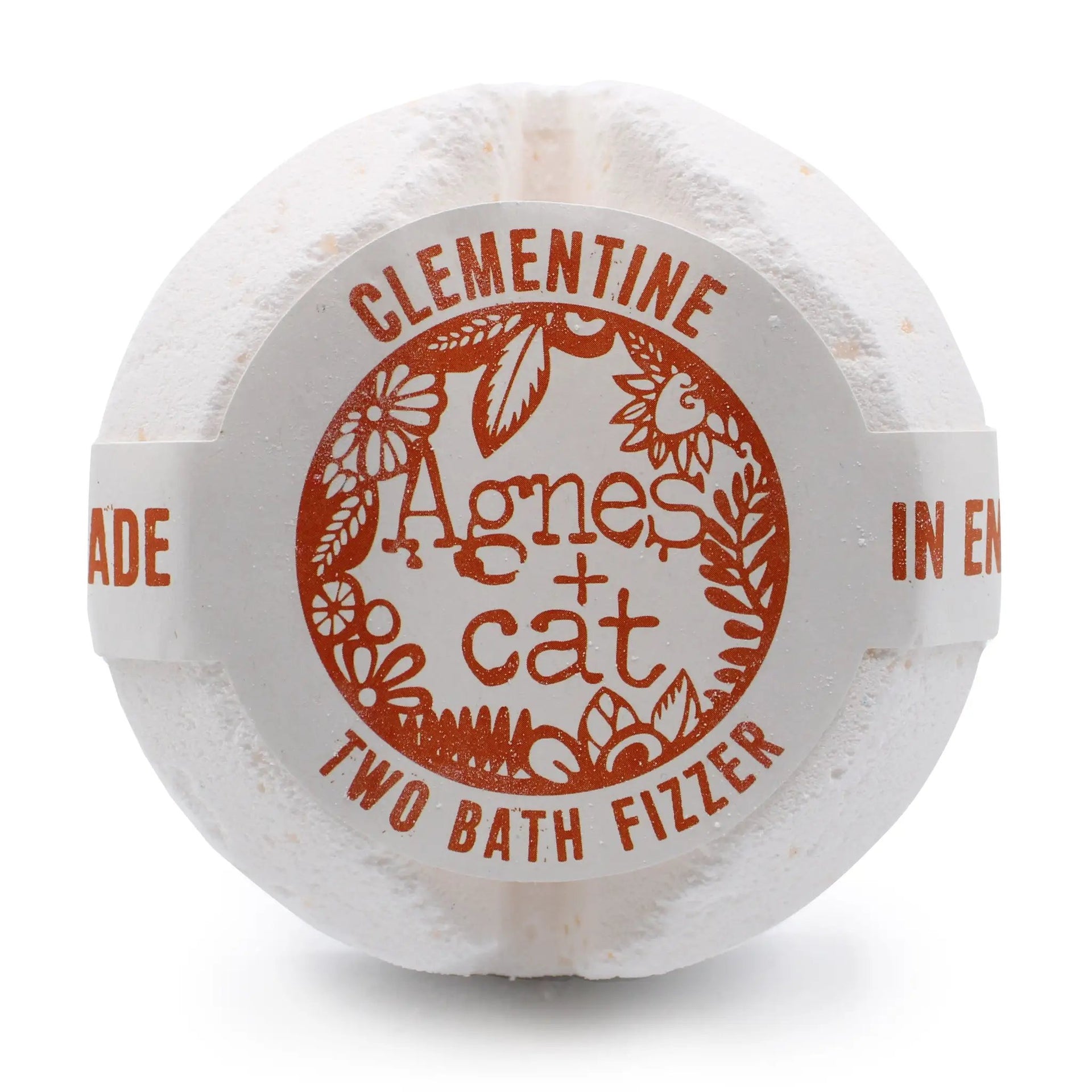 Ancient Wisdom Agnes And Cat Bath Fizzers Clementine Scent - Everyday Bargainz