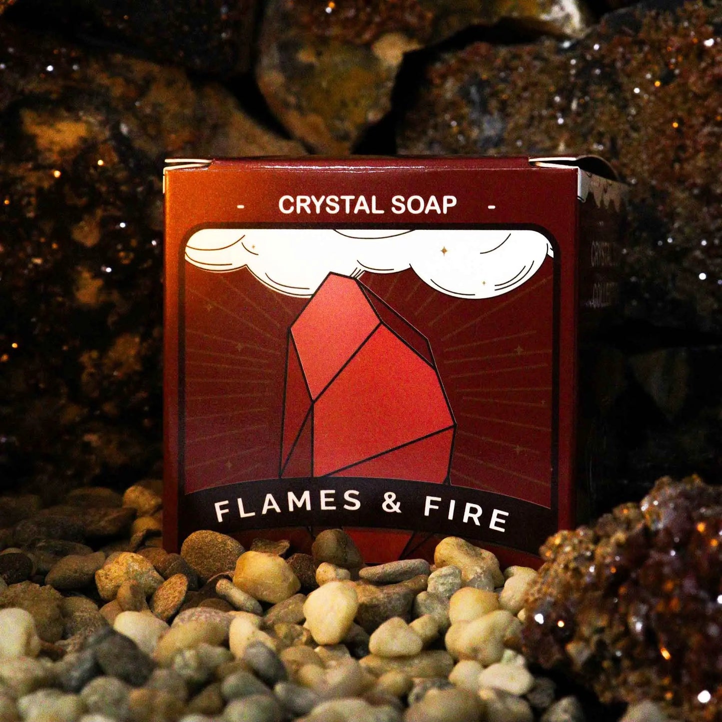 AW Dropship UK Crystal Elemental Soap - Fire - Crystal Elemental Soap
