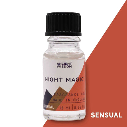 Ancient Wisdom Night Magic Fragrance Oil 10ml Long Lasting - Everyday Bargainz